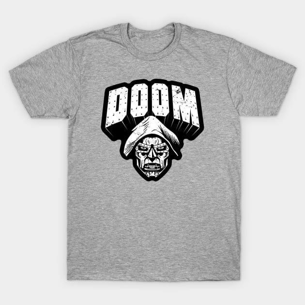 Doom! (Alt Print) T-Shirt by Nerdology